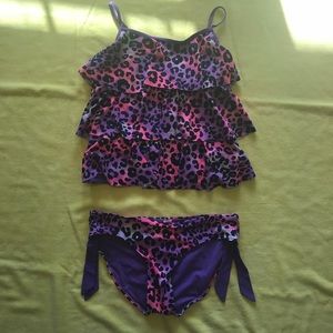 JUSTICE TANKINI CHEETAH SUIT